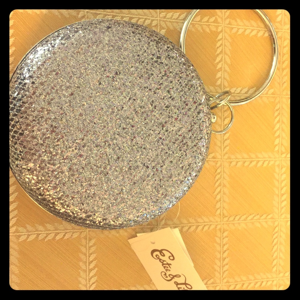Dressy silver purse